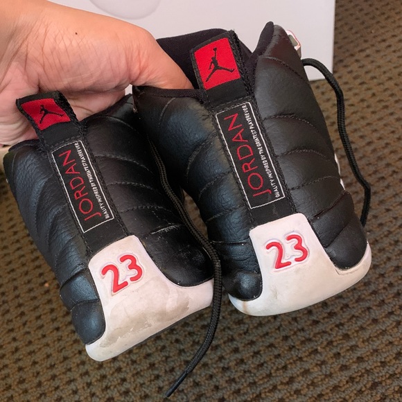USED Air Jordan 12 “Playoff” Size 4.5Y/6w - Picture 3 of 7